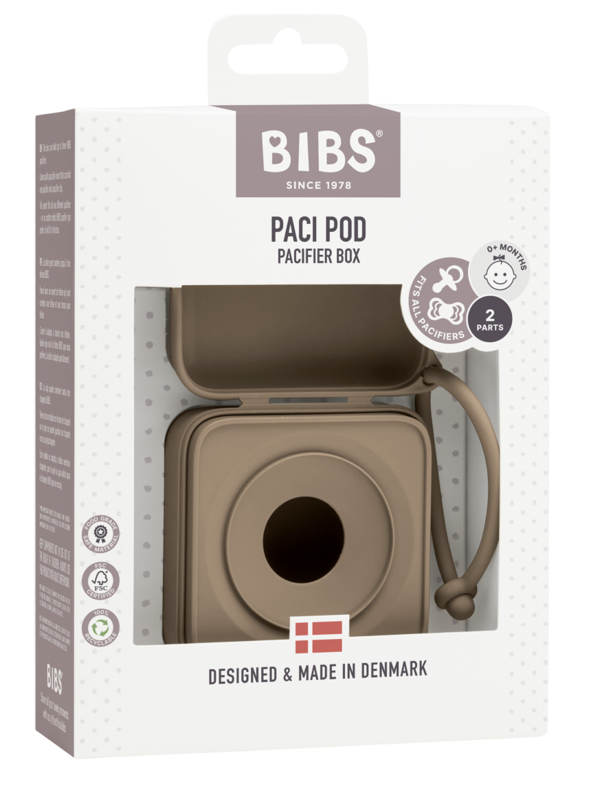 Bibs θήκη πιπίλας dark oak 4200243 - BIBS