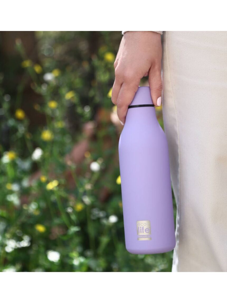 Ecolife μπουκάλι θερμός 550ml lavender 33-bo-2353 - Ecolife