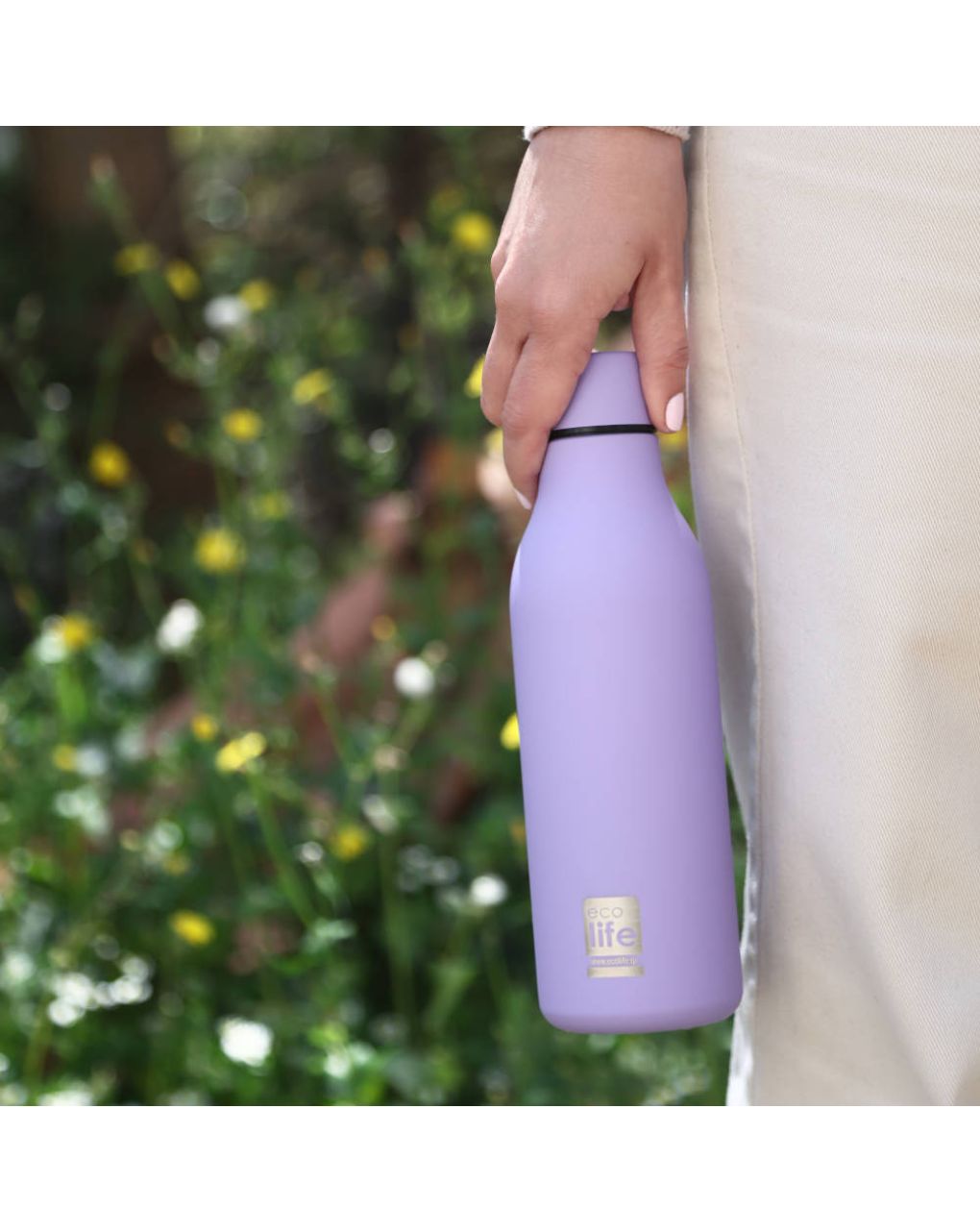 Ecolife μπουκάλι θερμός 550ml lavender 33-bo-2353 - Ecolife