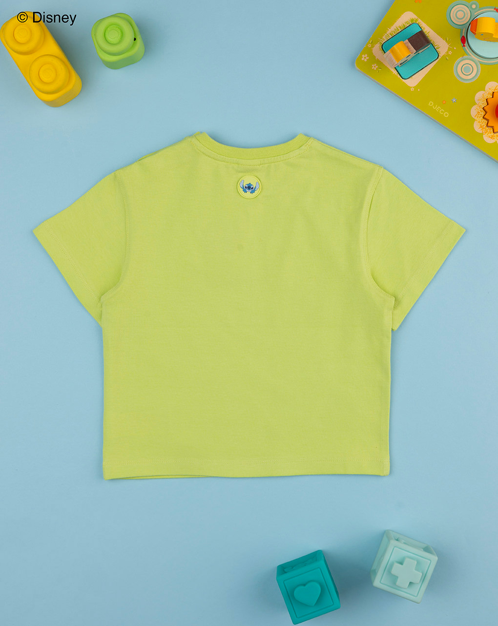 βρεφικό t-shirt λαχανί stitch για αγόρι - Prénatal