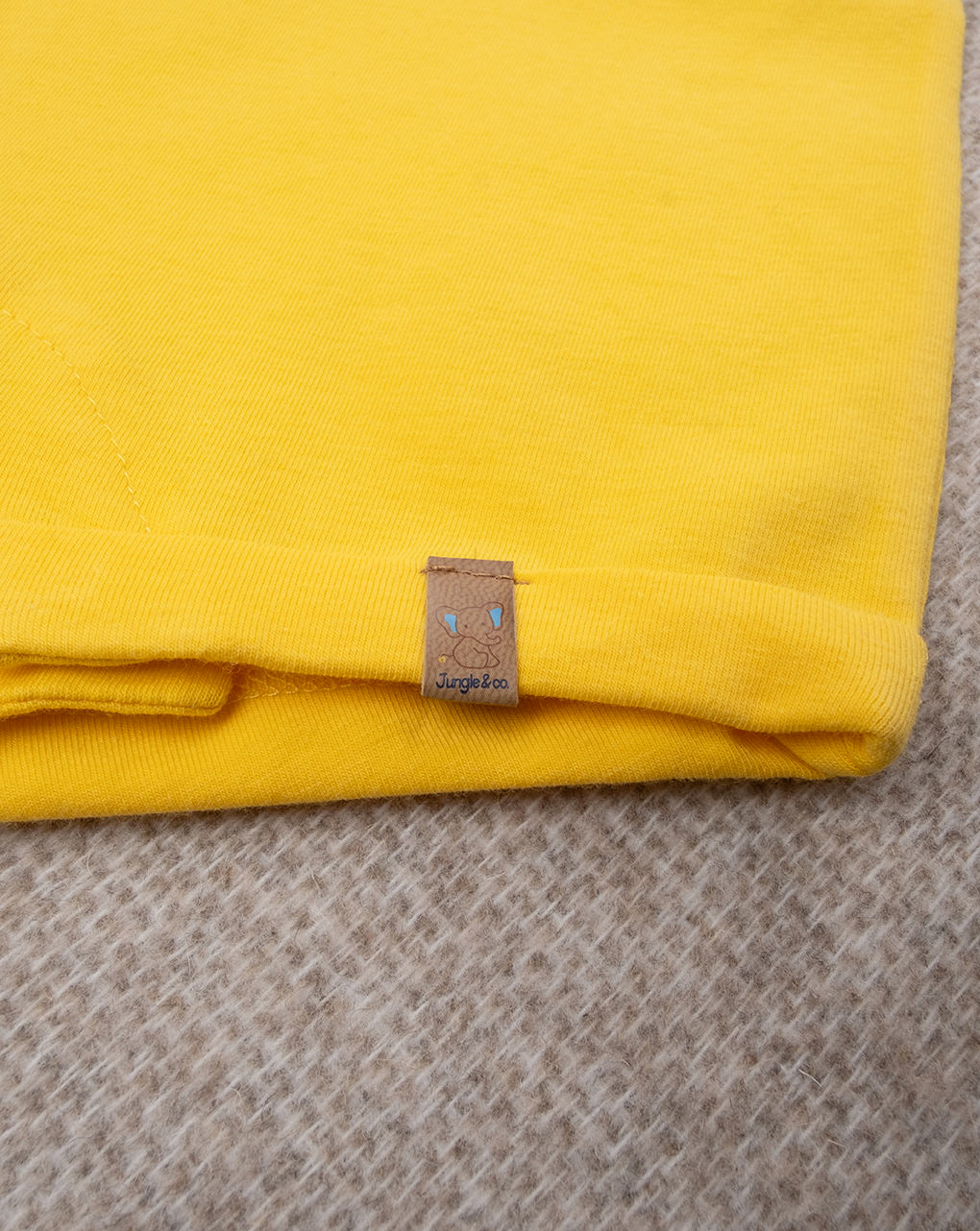 βρεφικό φορμάκι κίτρινο/λευκό safari για αγόρι - Prénatal