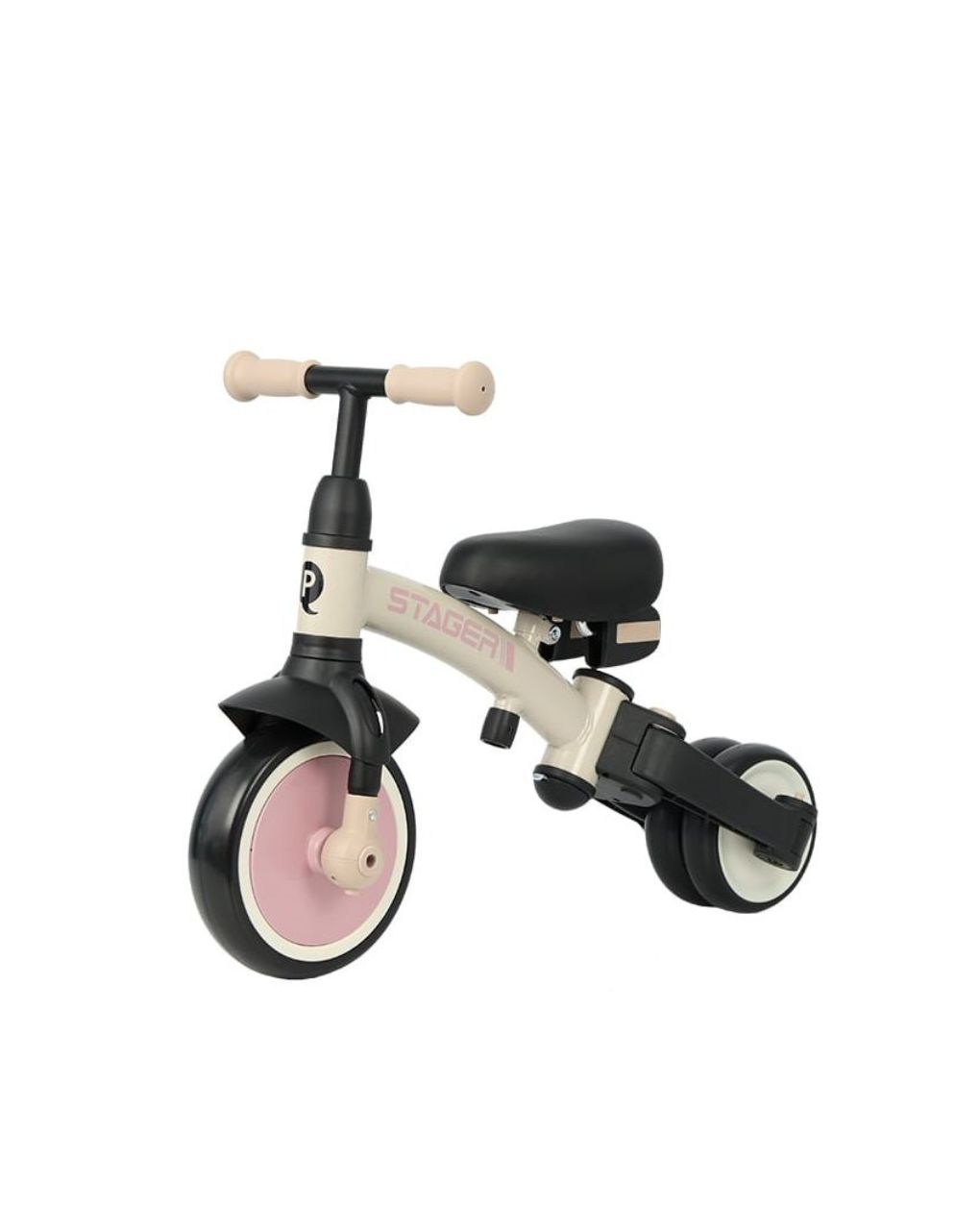 Qplay ποδήλατο τρίκυκλο stager 3in1 pink 01-1212075-05 - QPLAY