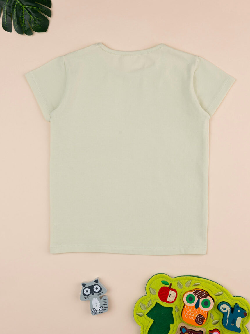 παιδικό t-shirt πράσινο με καρδούλα για κορίτσι - Prénatal