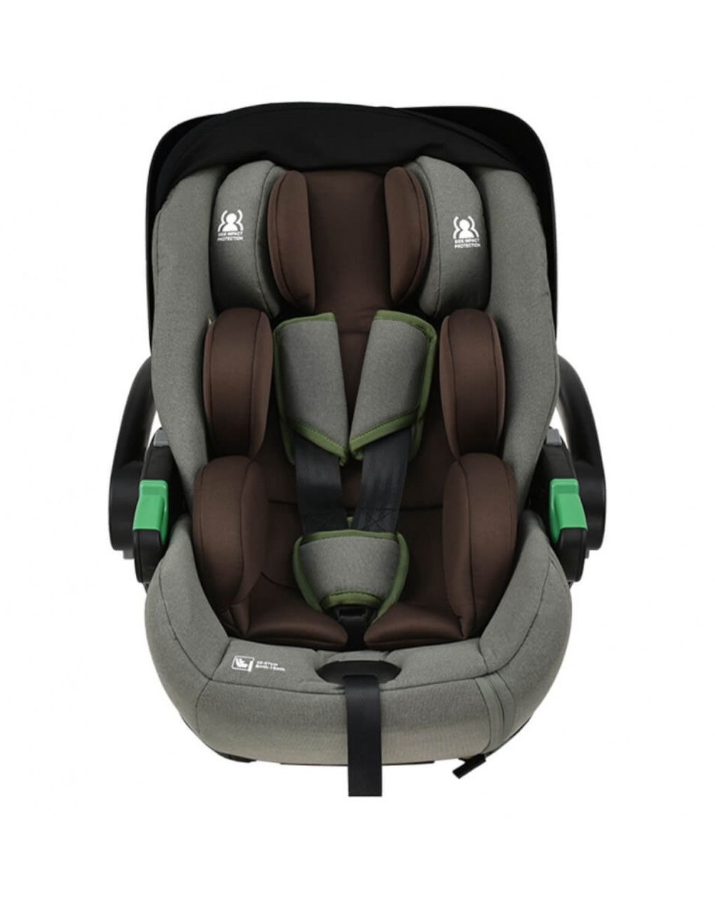 Bebe stars κάθισμα αυτοκινήτου baby i-size (40-87cm) olive 004-189 - Bebe Stars