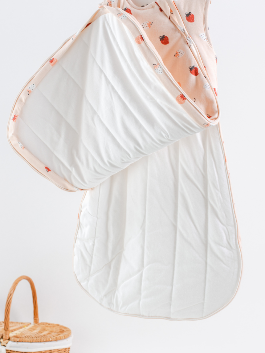 Abo φθινοπωρινός/ανοιξιάτικος υπνόσακος bag me strawberry 1.0 tog 31122001 - ABO