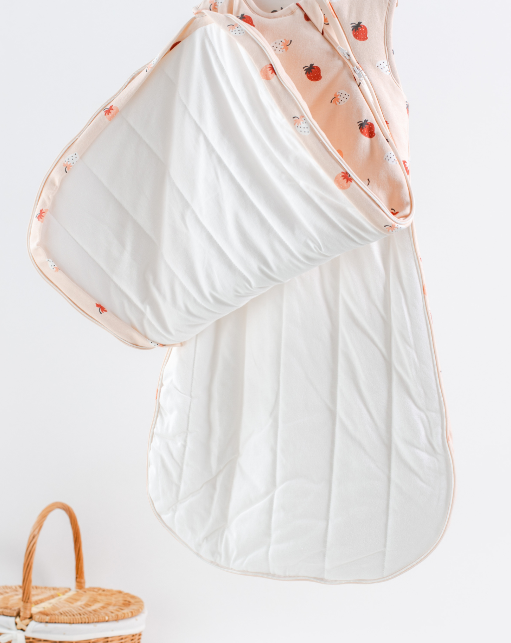 Abo φθινοπωρινός/ανοιξιάτικος υπνόσακος bag me strawberry 1.0 tog 31122001 - ABO