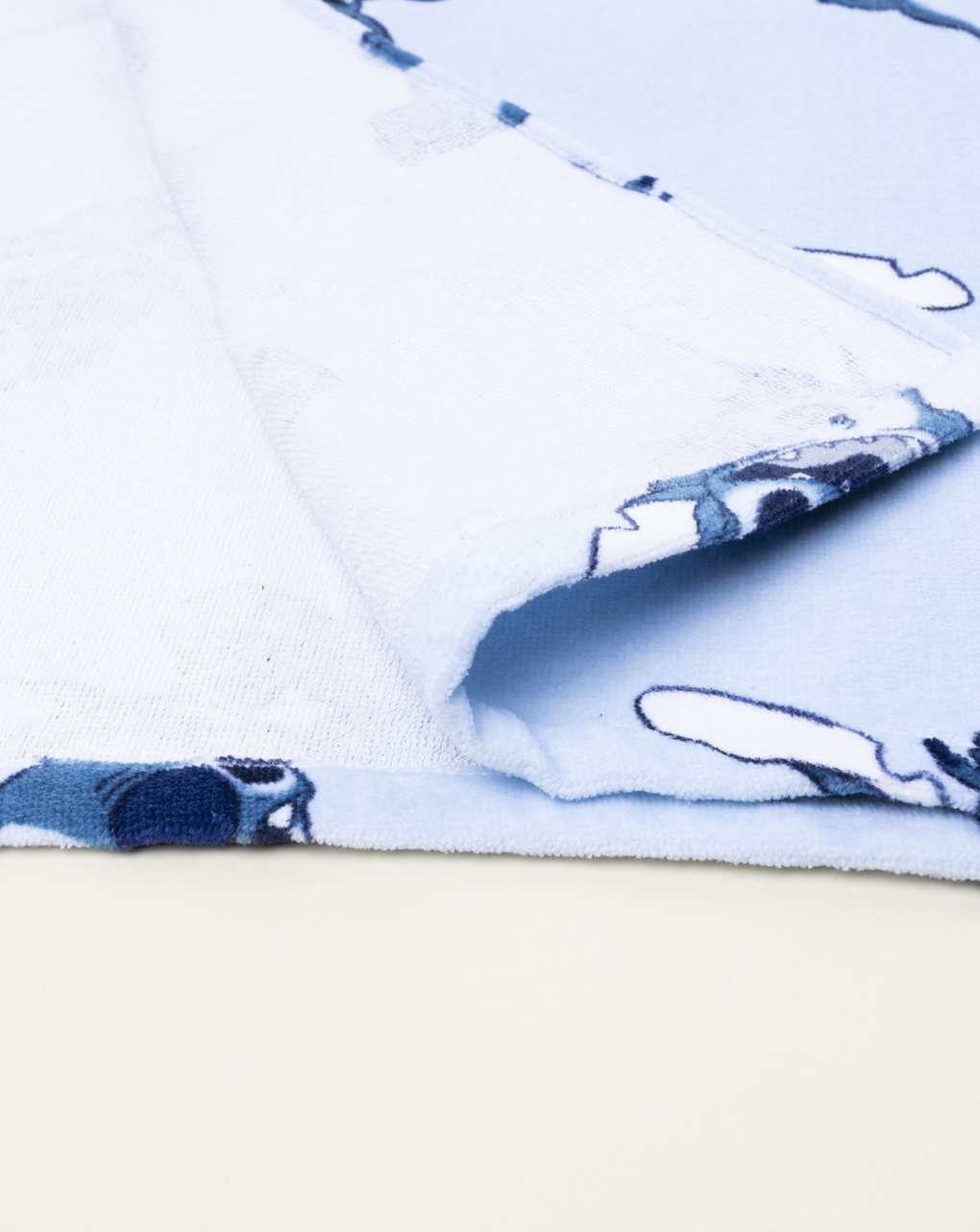 βρεφικό πόντσο θαλάσσης γαλάζιο stitch για αγόρι - Prénatal