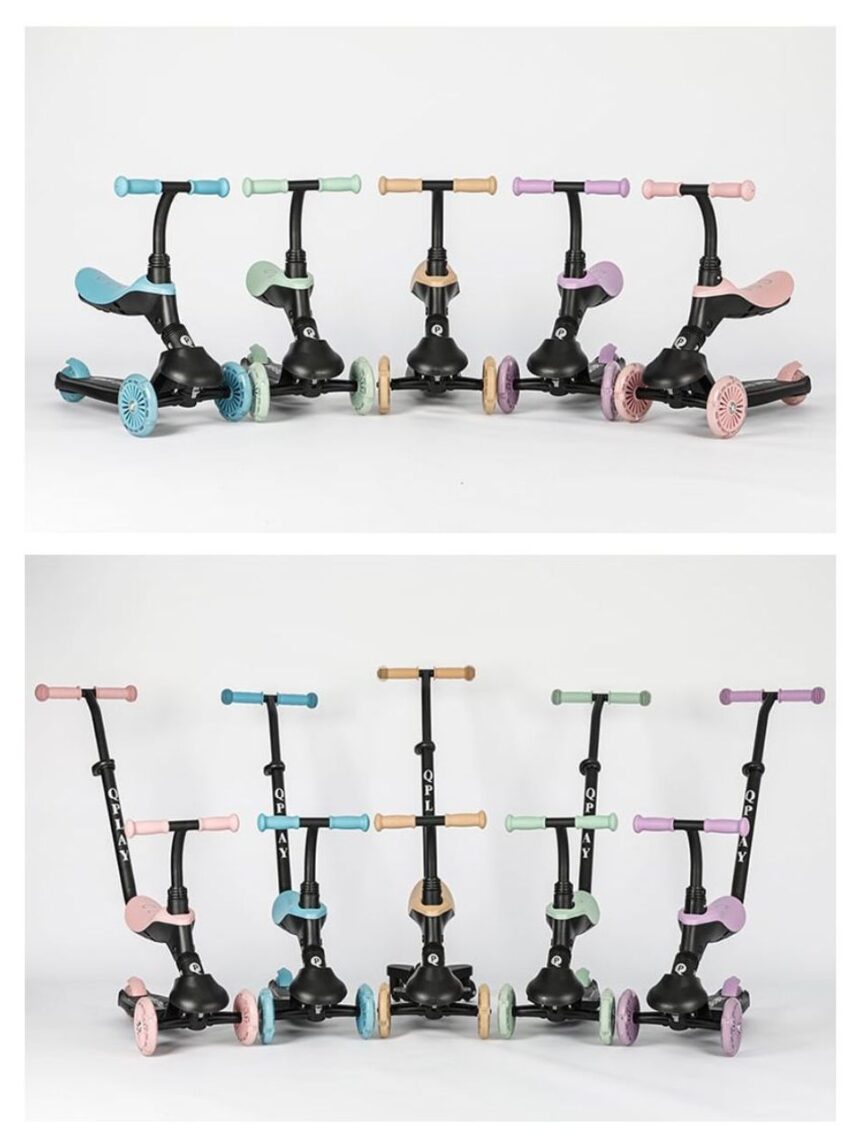 Qplay sema evo 5in1 scooter πατίνι sky blue 01-1212076-03 - QPLAY