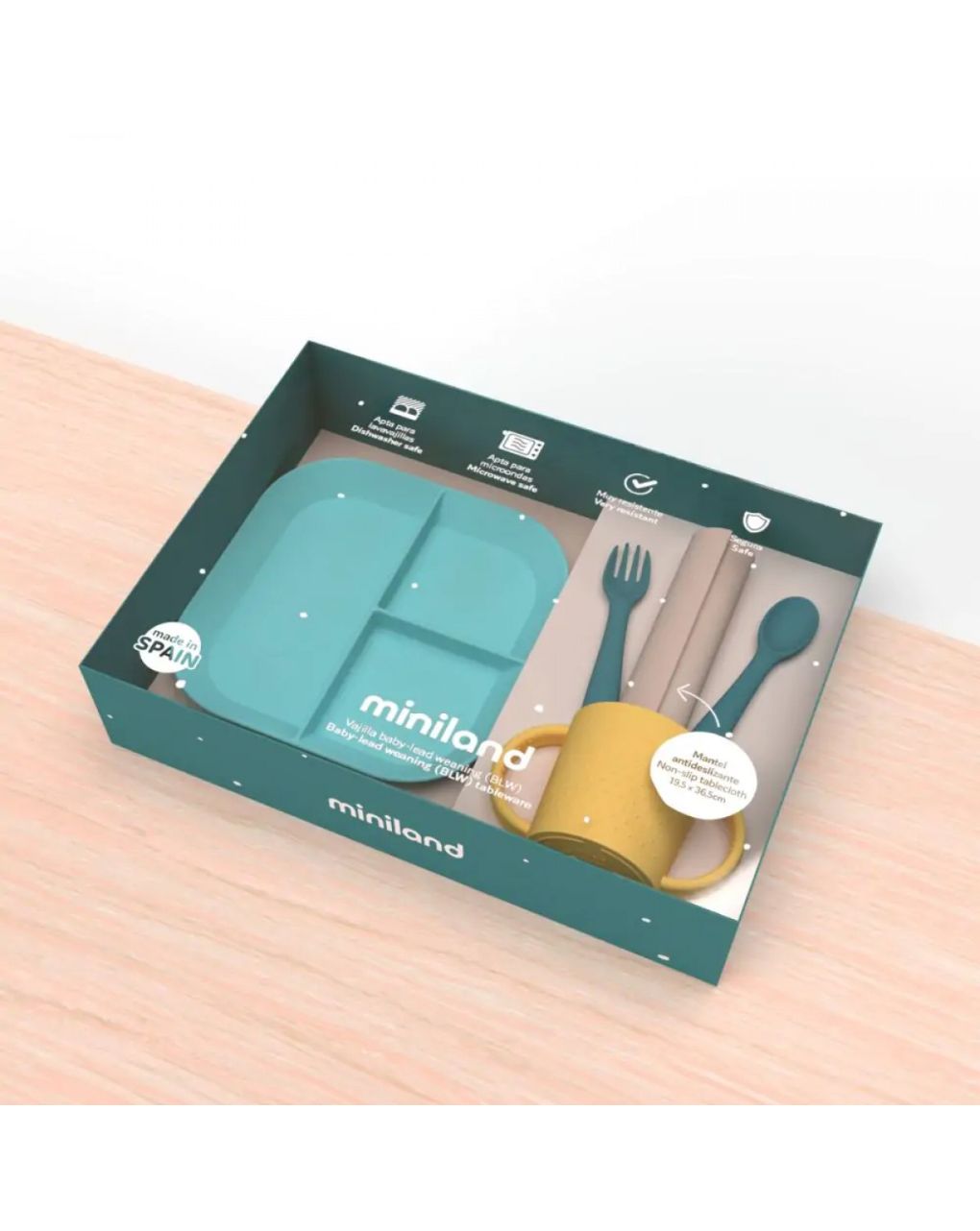 Miniland blw σετ φαγητού sunshine ml89612 - Miniland