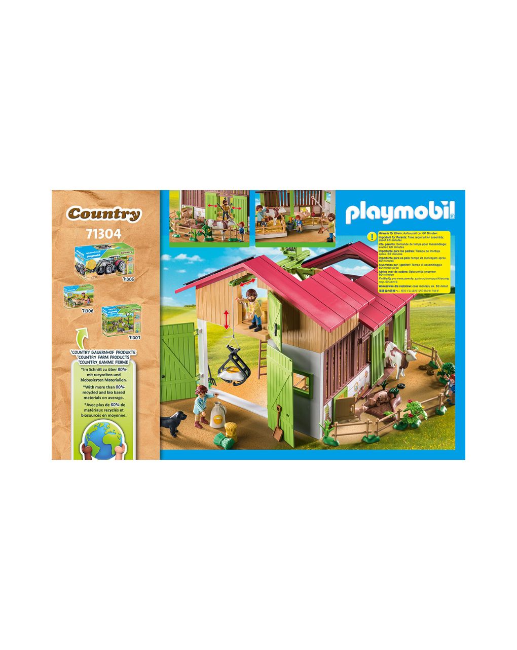 Playmobil μεγάλη φάρμα 71304 - Playmobil, Playmobil Country