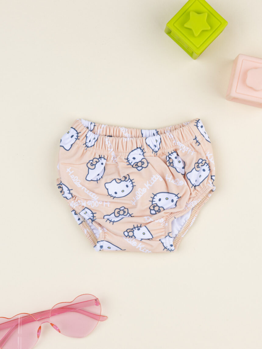 βρεφικό μαγιό πάνα πορτοκαλί hello kitty για κορίτσι - Prénatal