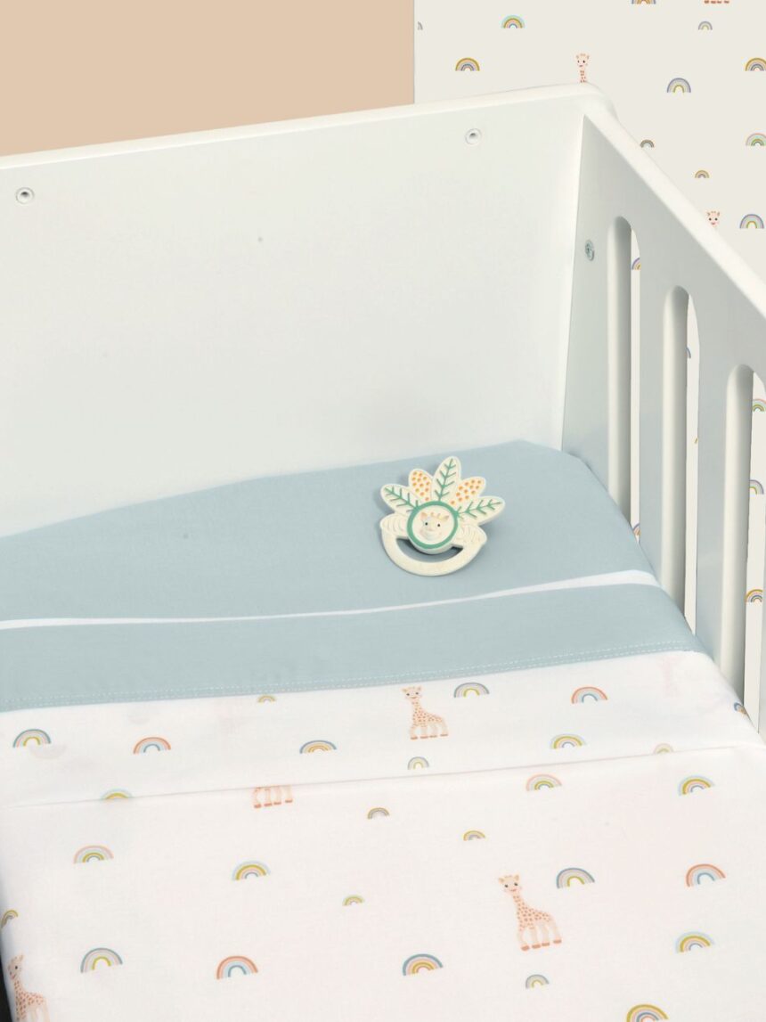 Sophie la girafe σεντόνια λίκνου σετ 2 75x110 σχέδιο 503 46-6704/503 - SOPHIE LA GIRAFE