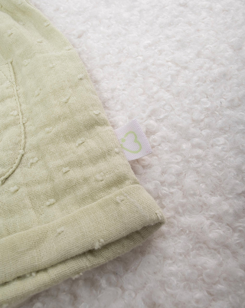 βρεφικό σορτσάκι πράσινο με τσέπες για κορίτσι - Prénatal