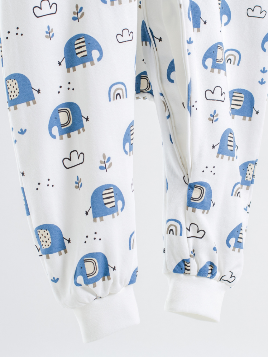 Abo φθινοπωρινός/ανοιξιάτικος υπνόσακος classic elephants 0.5 tog 31100905 - ABO