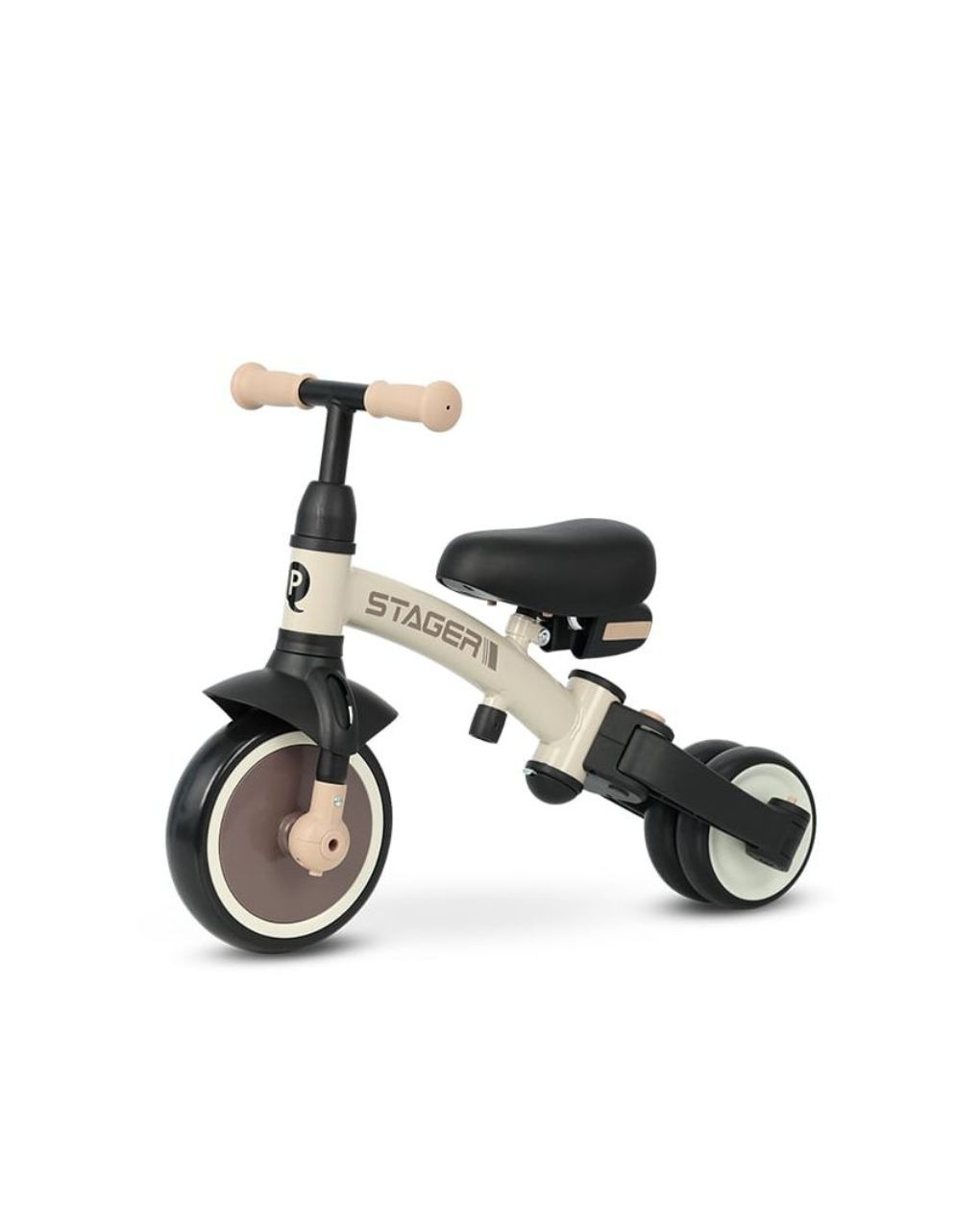 Qplay ποδήλατο τρίκυκλο stager 3in1 brown 01-1212075-03 - QPLAY