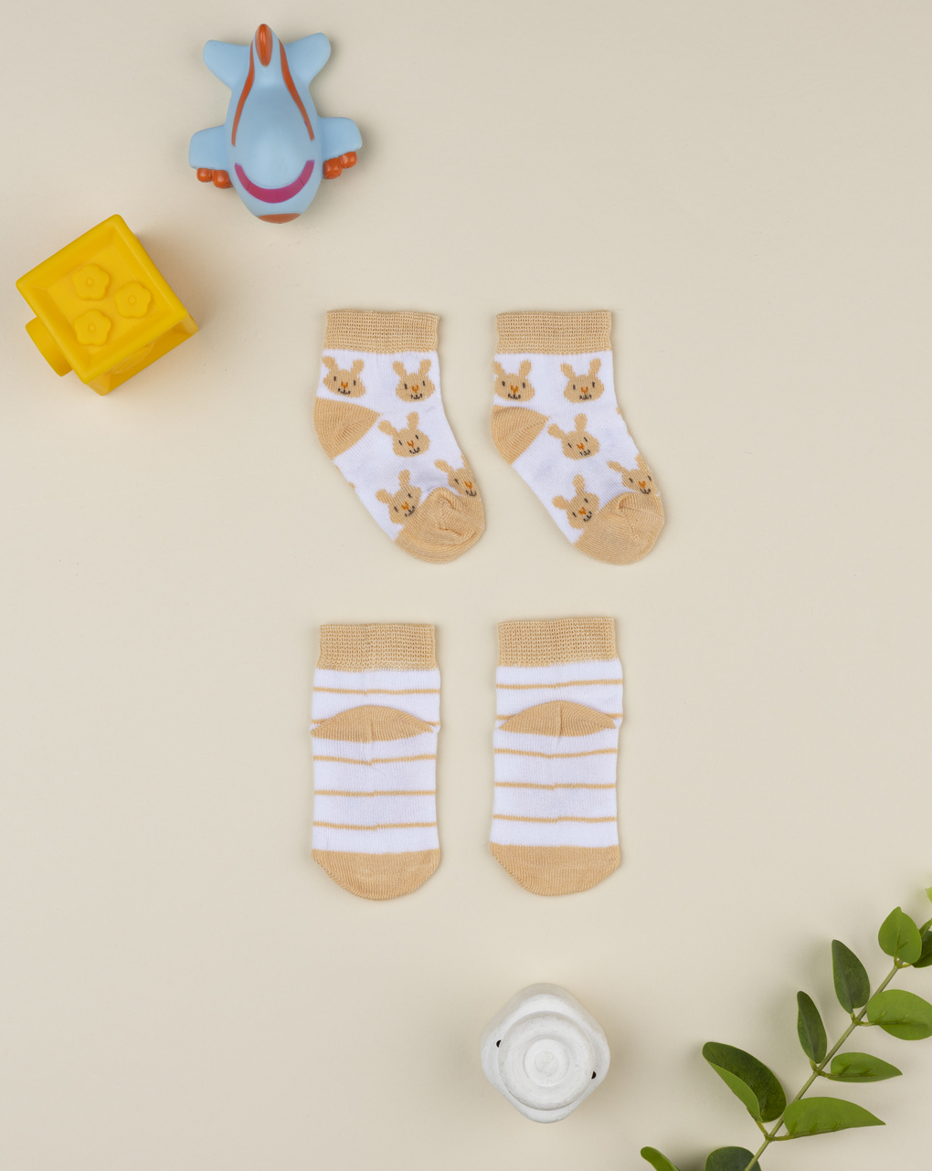 βρεφικά καλτσάκια baby smile πακέτο x2 unisex - Prénatal