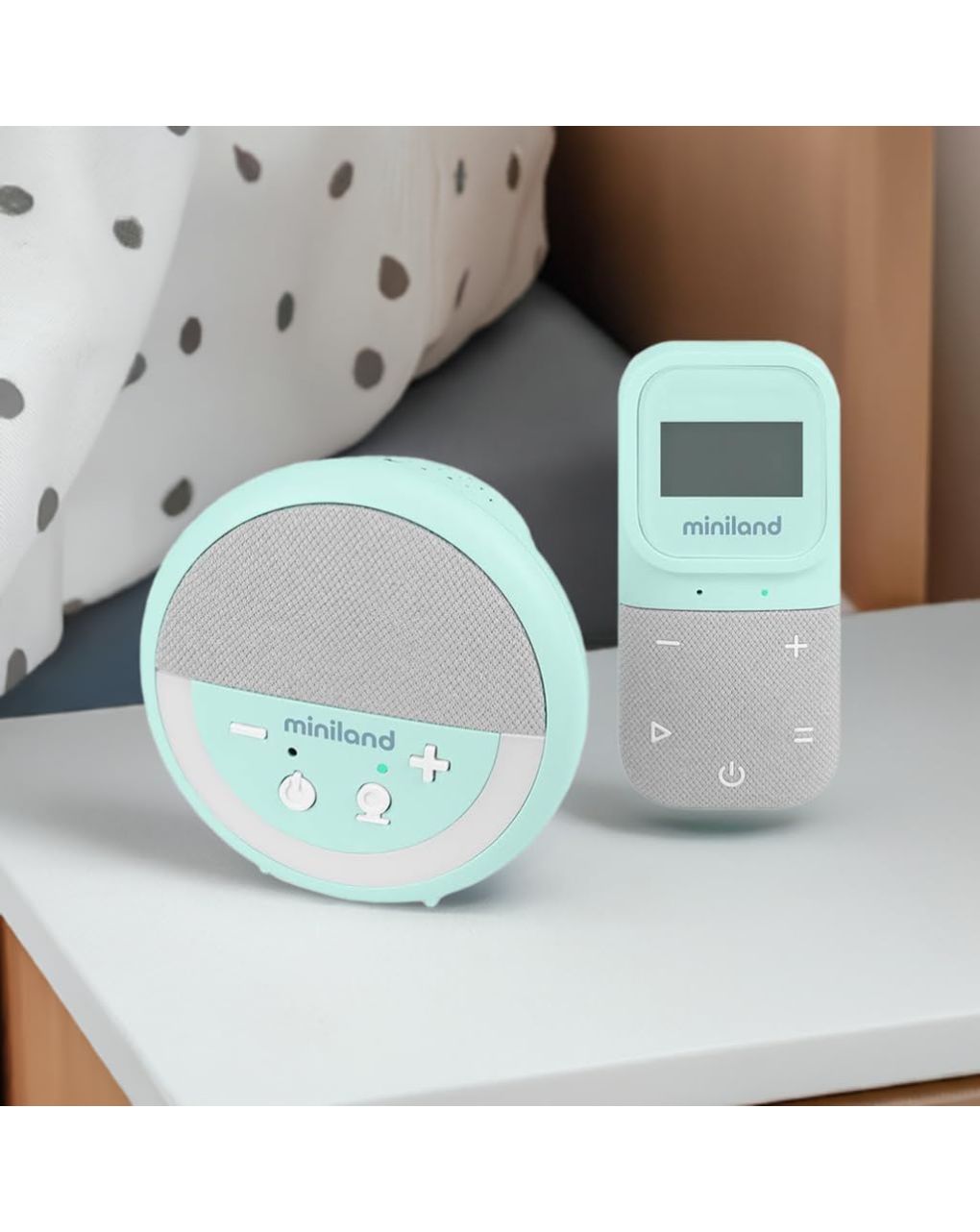 Miniland digitalk projector ασύρματη ενδοεπικοινωνία μωρού με αμφίδρομη επικοινωνία ml89629 - Miniland
