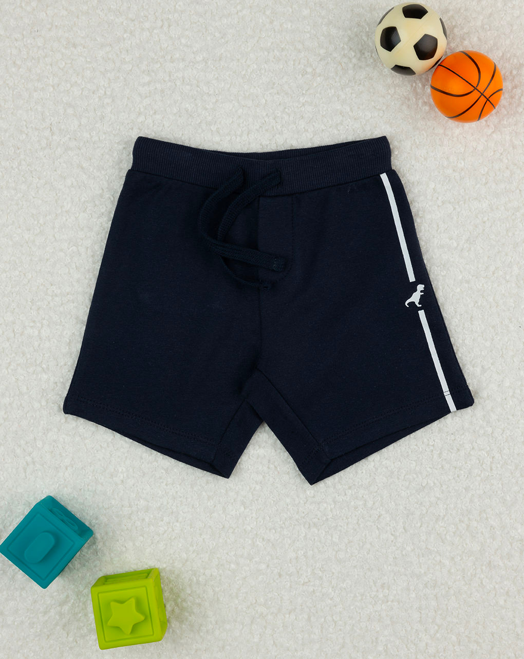 βρεφική βερμούδα μπλε με δεινόσαυρο για αγόρι - Prénatal