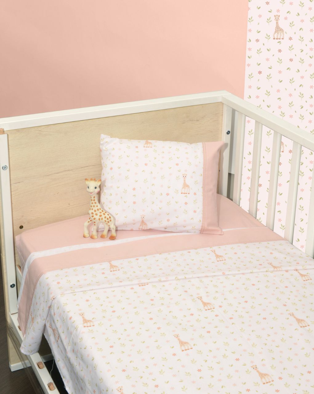 Sophie la girafe σεντόνια κούνιας 3 τεμ 110x170 σχέδιο 502 46-6706/502