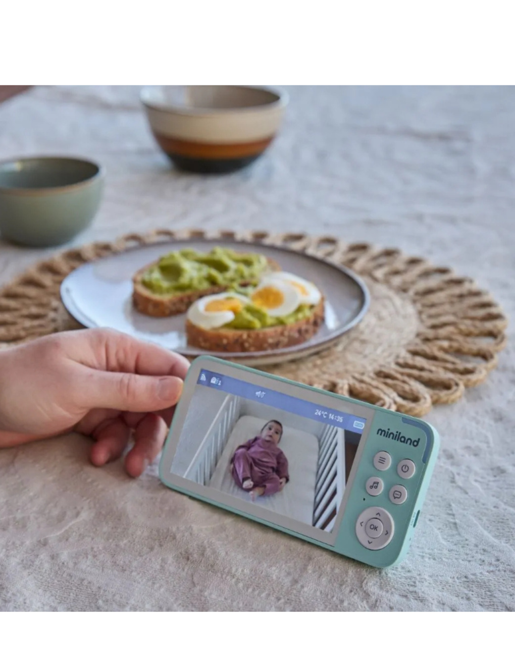 Miniland ενδοεπικοινωνία digimonitor 5 hd ml89627 - Miniland