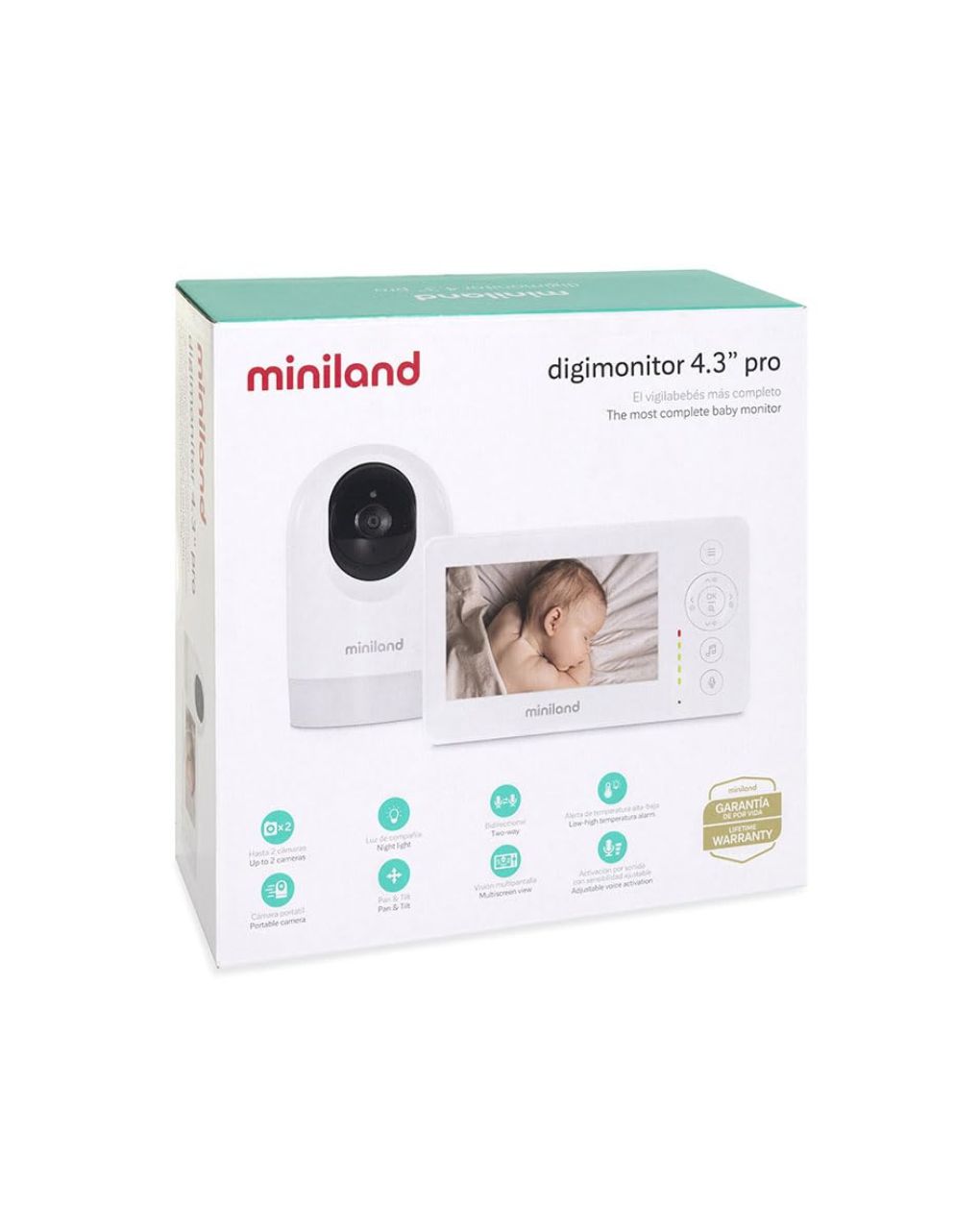 Miniland ενδοεπικοινωνία digimonitor 4.3 pro ml89507 - Miniland