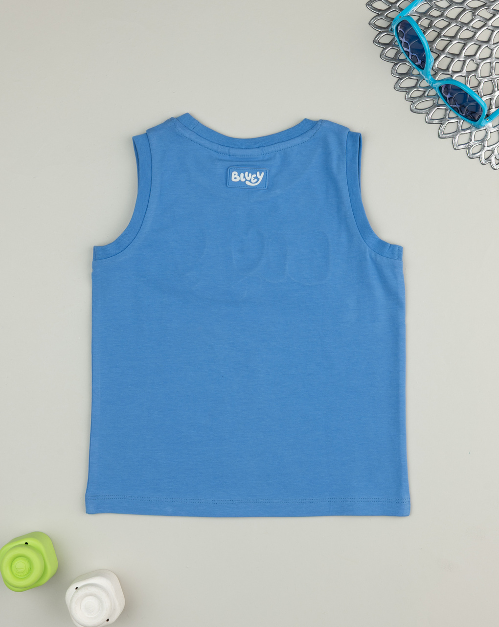 βρεφική αμάνικη μπλούζα μπλε bluey για αγόρι - Prénatal