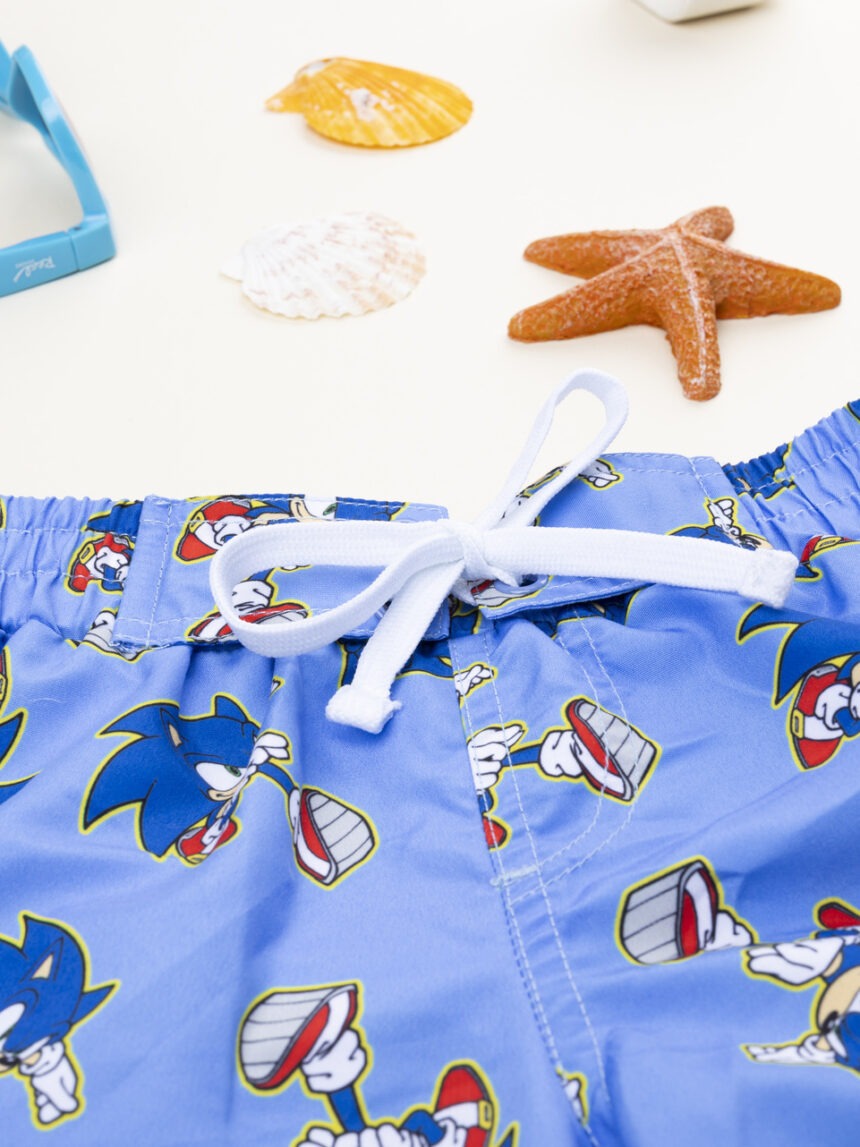 παιδικό μαγιό boxer μπλε sonic για αγόρι - Prénatal