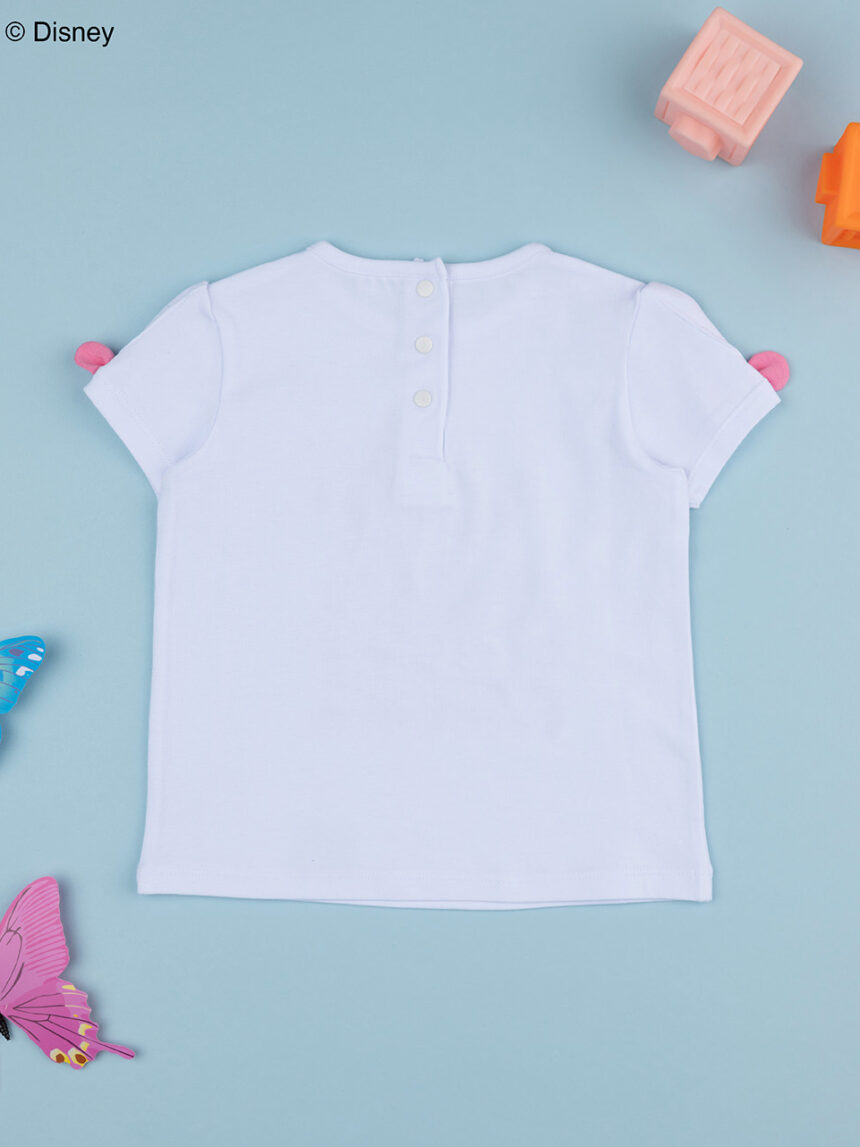 βρεφικό t-shirt λευκό stitch & angel για κορίτσι - Prénatal