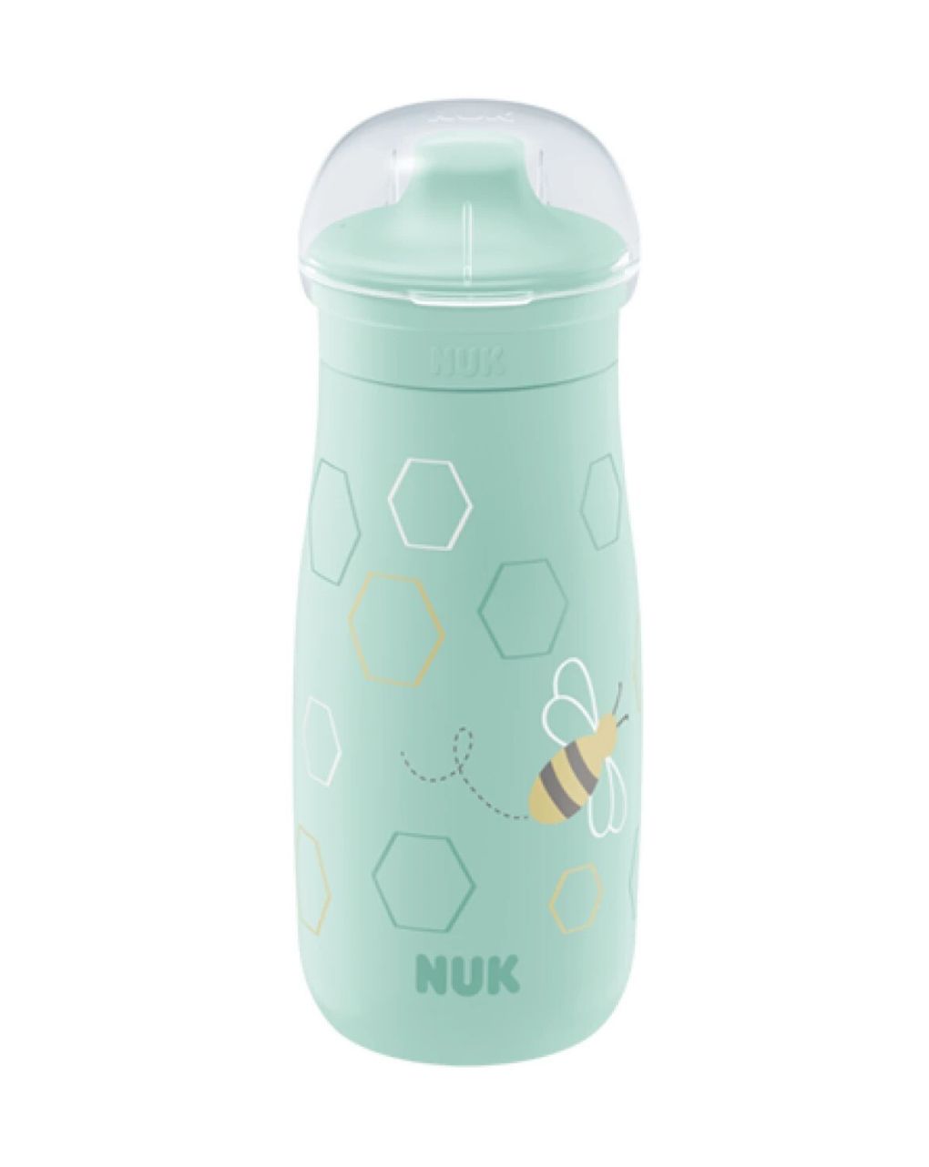 Nuk παγούρι mini-me sip pp 300ml 9m+ μέντα με μέλισσα 10225322 - Nuk