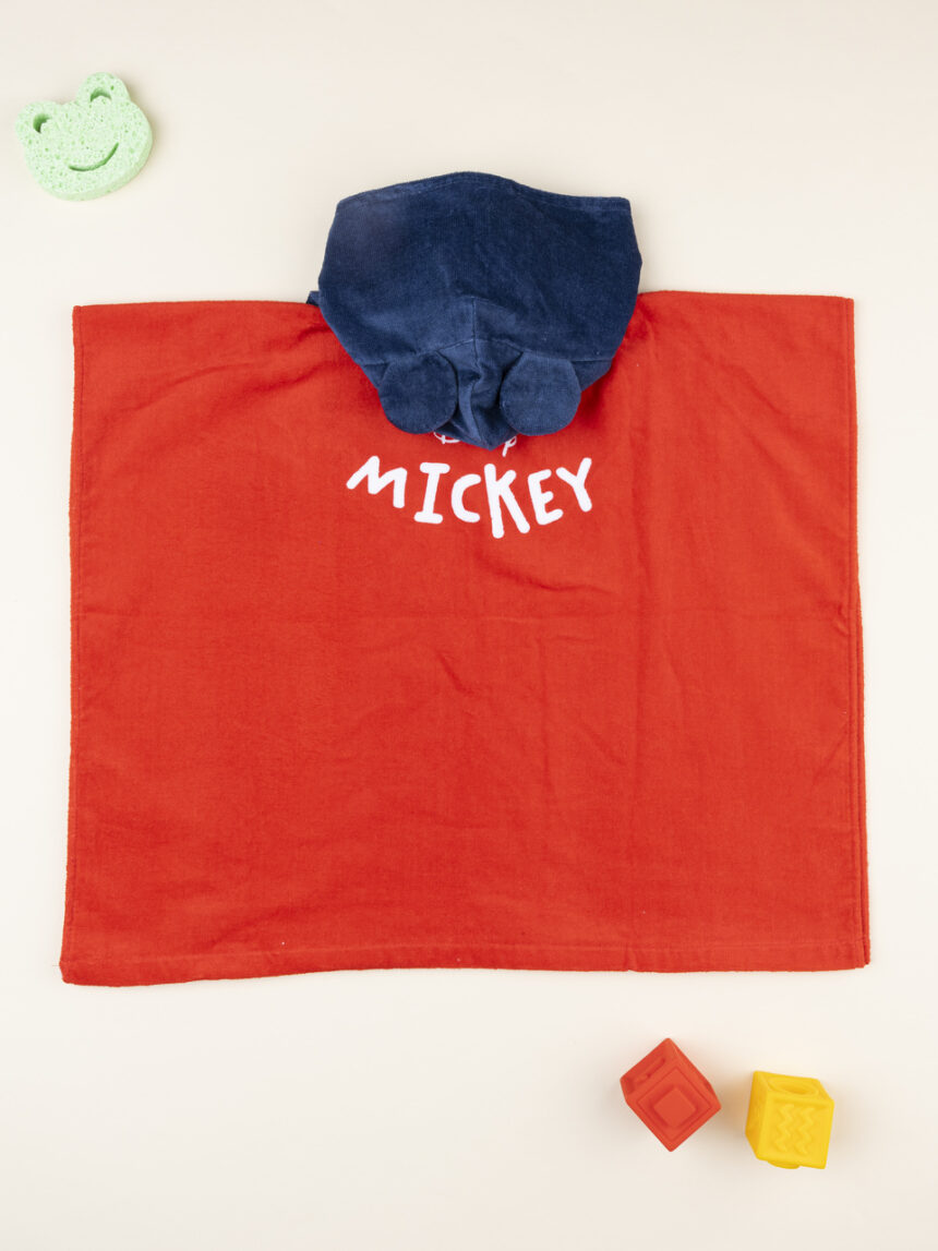 βρεφικό πόντσο θαλάσσης κόκκινο mickey για αγόρι - Prénatal