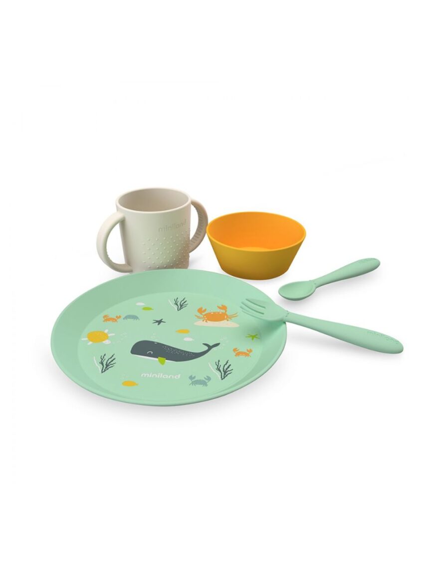 Miniland blw σετ φαγητού ocean ml89644 - Miniland