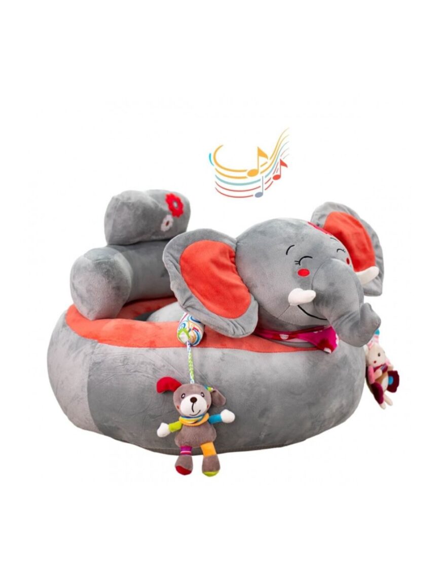 Bebe stars πολυθρόνα ελεφαντάκι με ήχους 151-103 - Bebe Stars