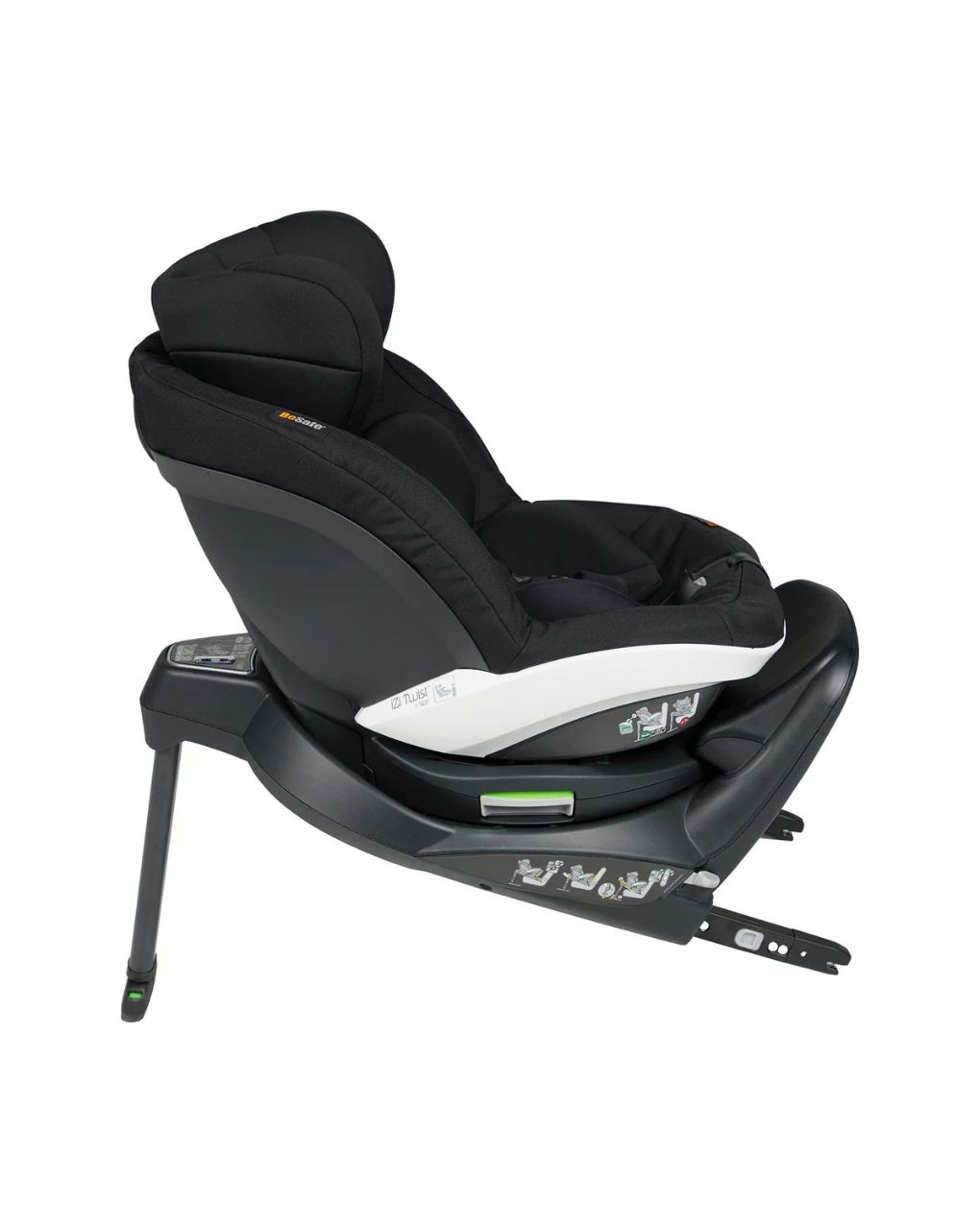 Besafe κάθισμα αυτοκινήτου izi twist i-size (61-105cm) fresh black cab 11008117.fbc - Be Safe