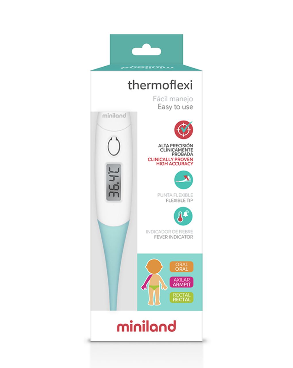 Miniland θερμόμετρο thermoflexi ml89021 - Miniland