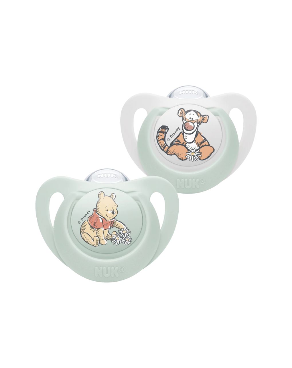 Nuk disney winnie the pooh πιπίλα σιλικόνης 6-18m (2 σχέδια) 10736939 - Nuk
