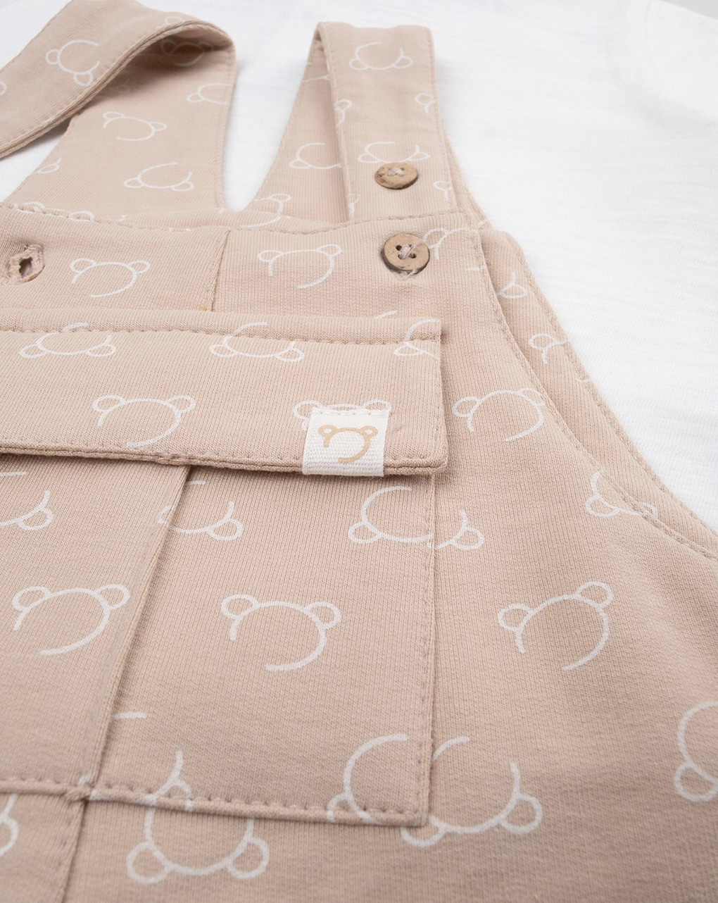 βρεφικό σετ t-shirt και σαλοπέτα teddies για αγόρι - Prénatal