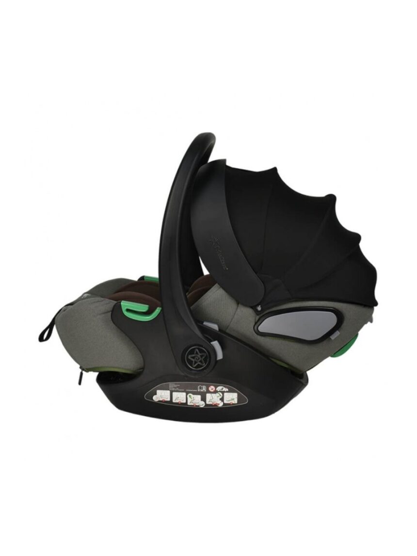 Bebe stars κάθισμα αυτοκινήτου baby i-size (40-87cm) olive 004-189 - Bebe Stars