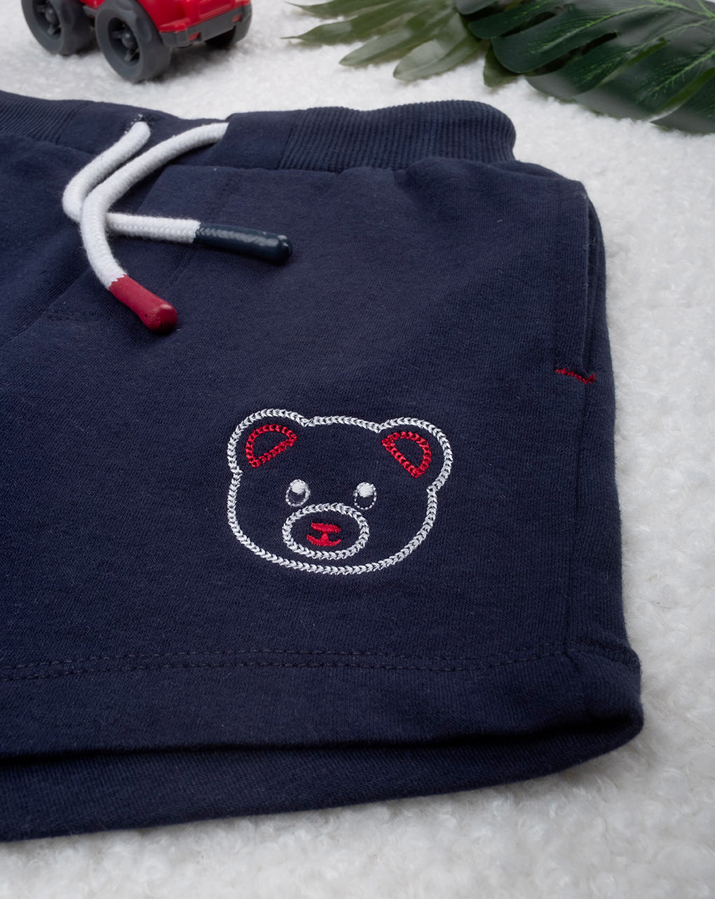 βρεφικό σορτσάκι μπλε teddies για αγόρι - Prénatal