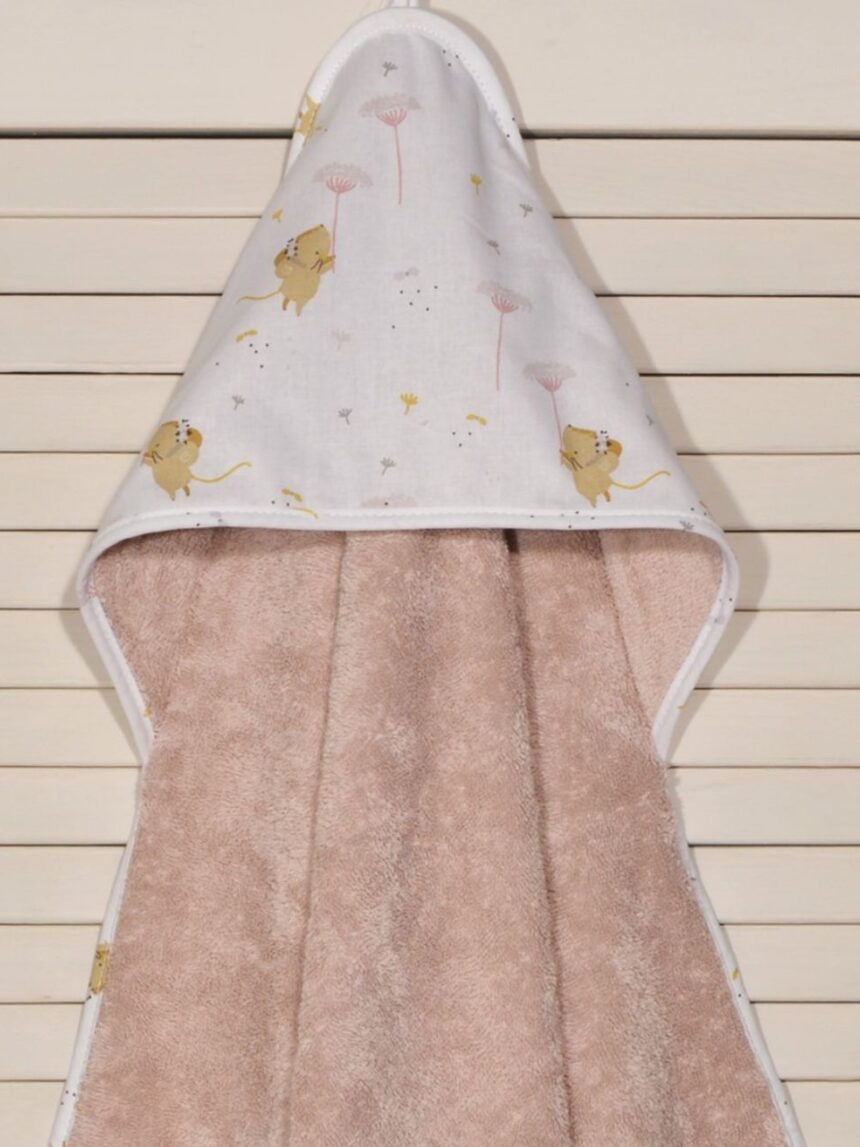 Baby oliver κάπα σχέδιο 412-1 ροζ 46-6730/412-1 - BABY OLIVER