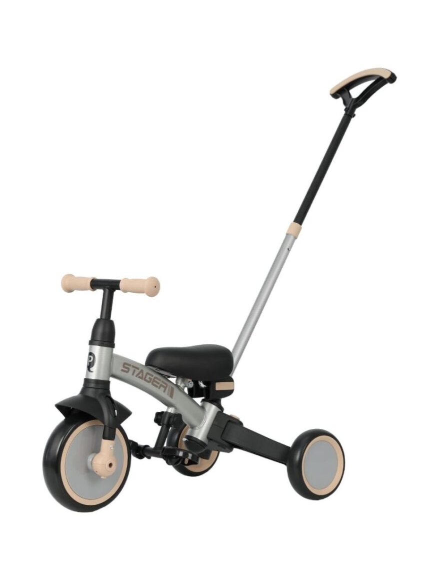 Qplay ποδήλατο τρίκυκλο stager 3in1 silver 01-1212075-04 - QPLAY