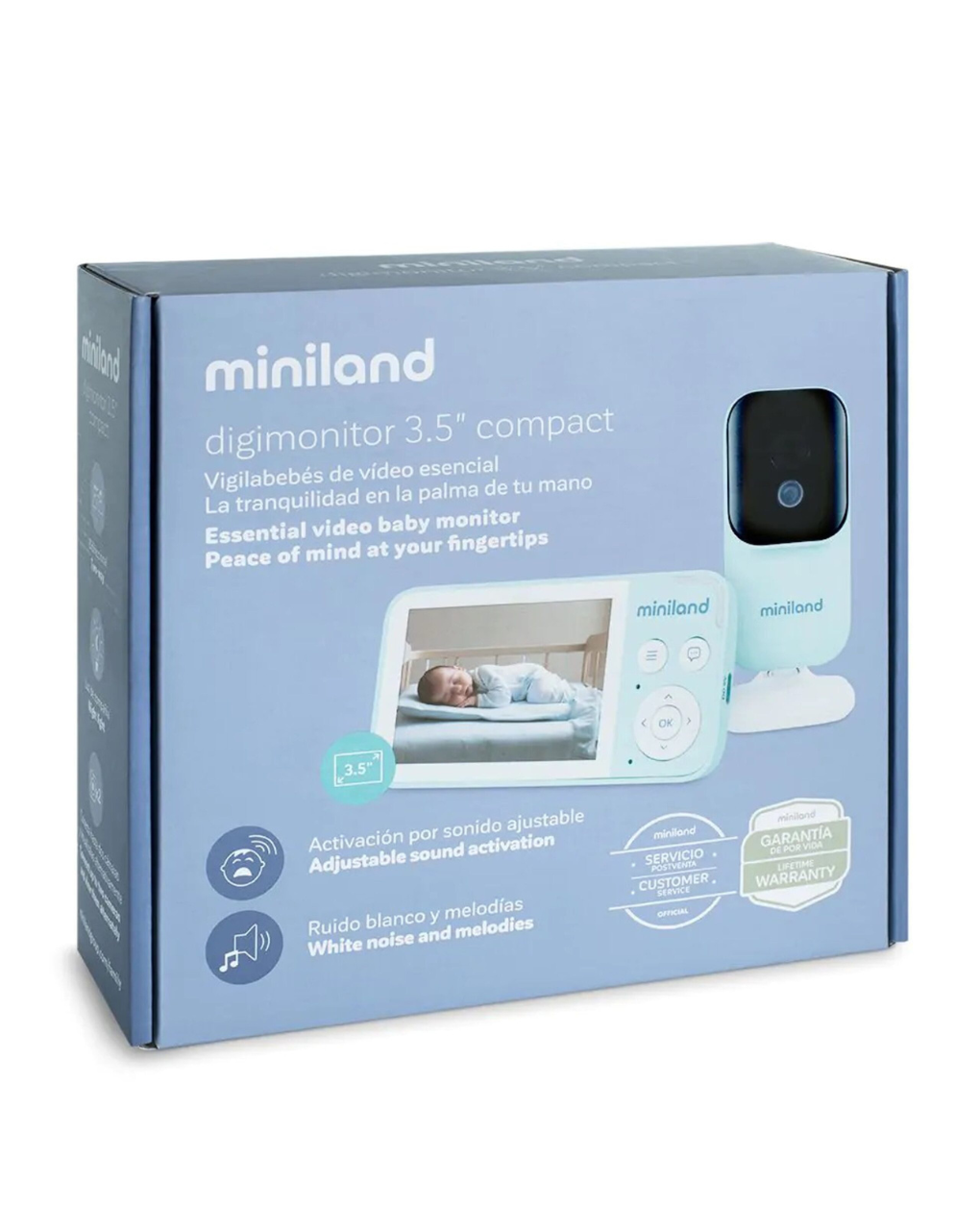 Miniland ενδοεπικοινωνία digimonitor 3.5 compact ml89626 - Miniland