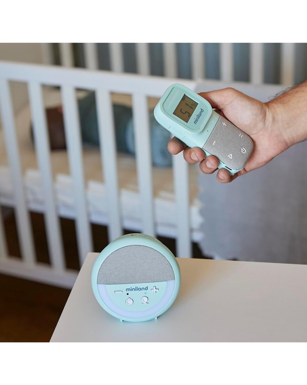 Miniland digitalk projector ασύρματη ενδοεπικοινωνία μωρού με αμφίδρομη επικοινωνία ml89629 - Miniland