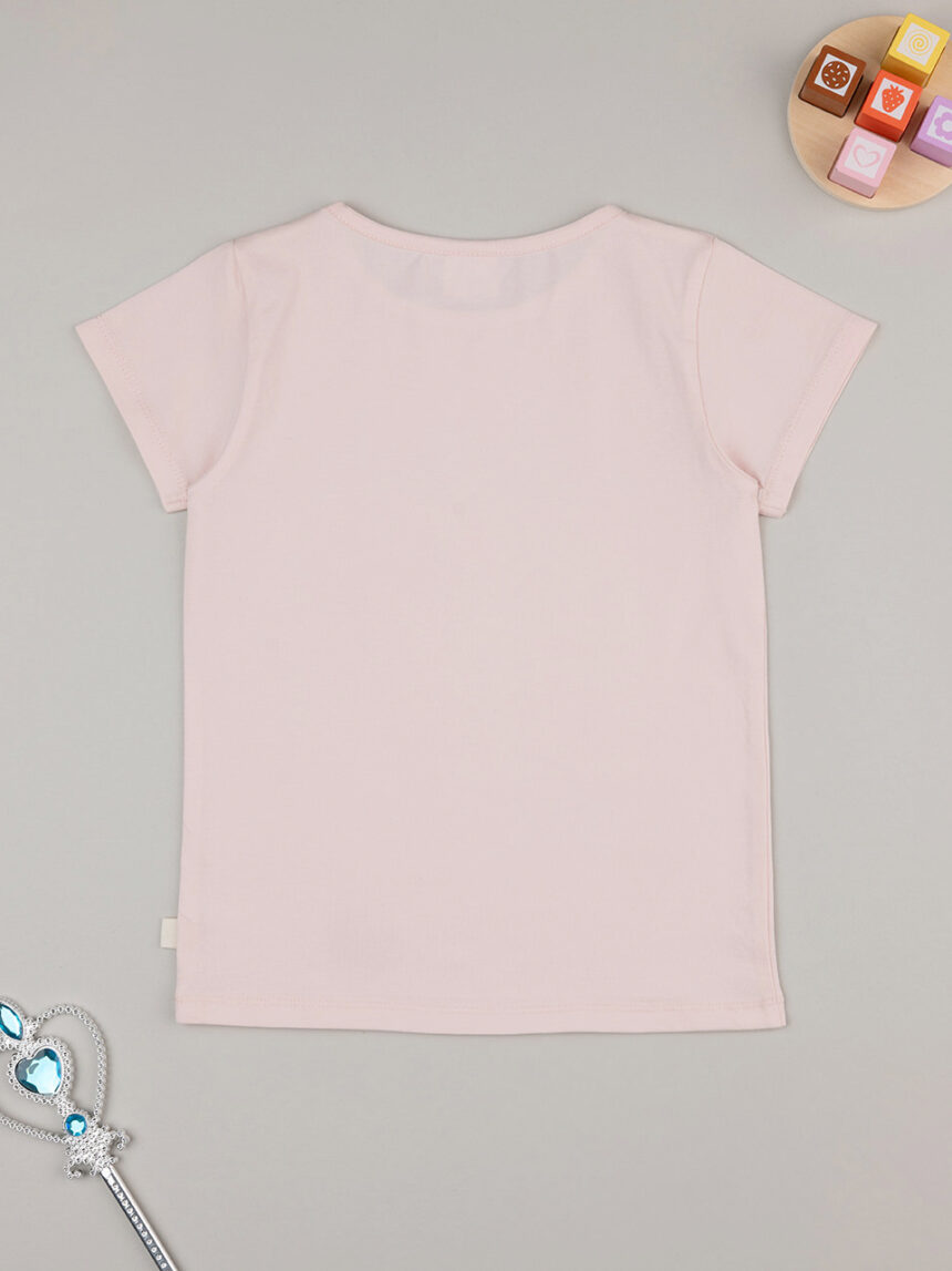 παιδικό t-shirt ροζ nature για κορίτσι - Prénatal
