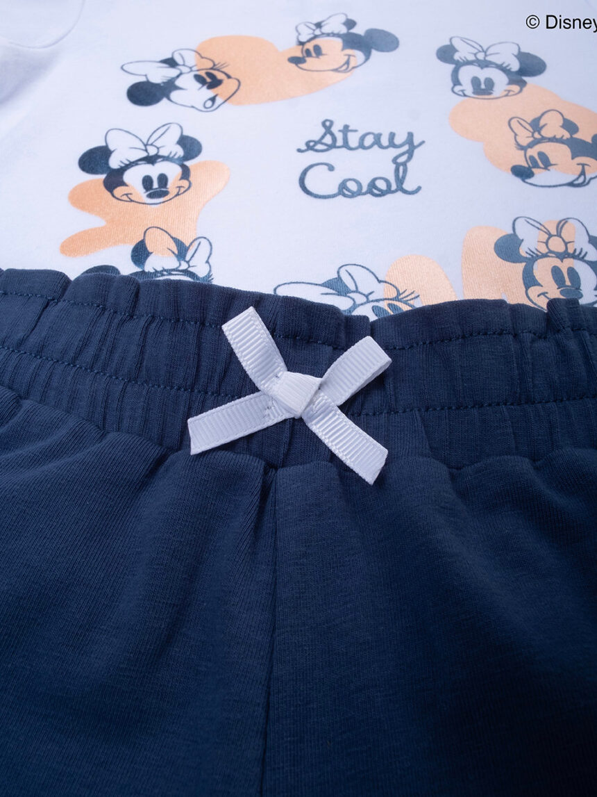 βρεφικό σετ t-shirt και σορτσάκι minnie για κορίτσι - Prénatal