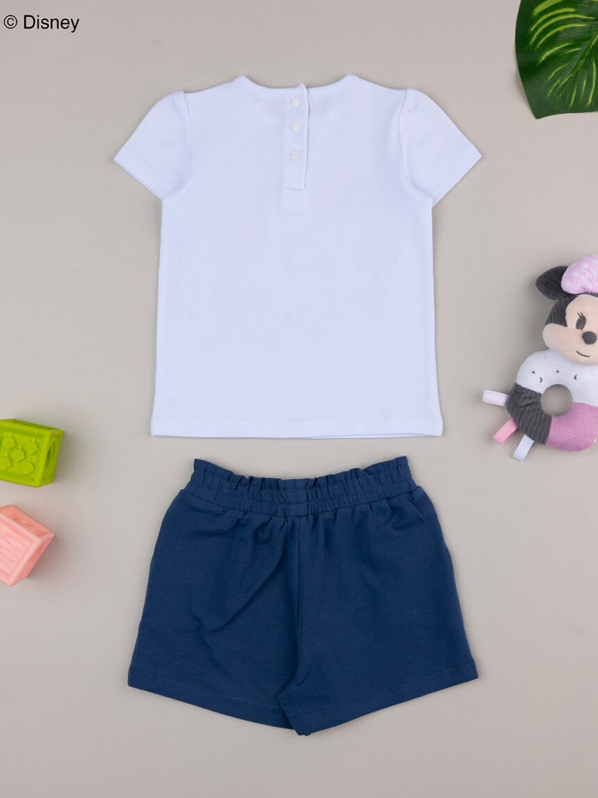 βρεφικό σετ t-shirt και σορτσάκι minnie για κορίτσι - Prénatal