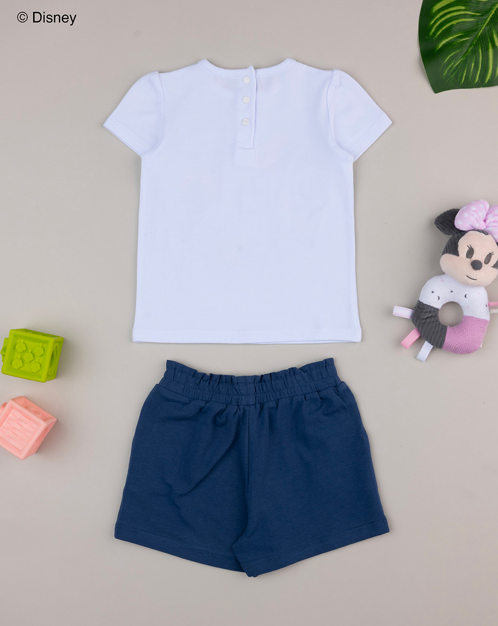 βρεφικό σετ t-shirt και σορτσάκι minnie για κορίτσι - Prénatal