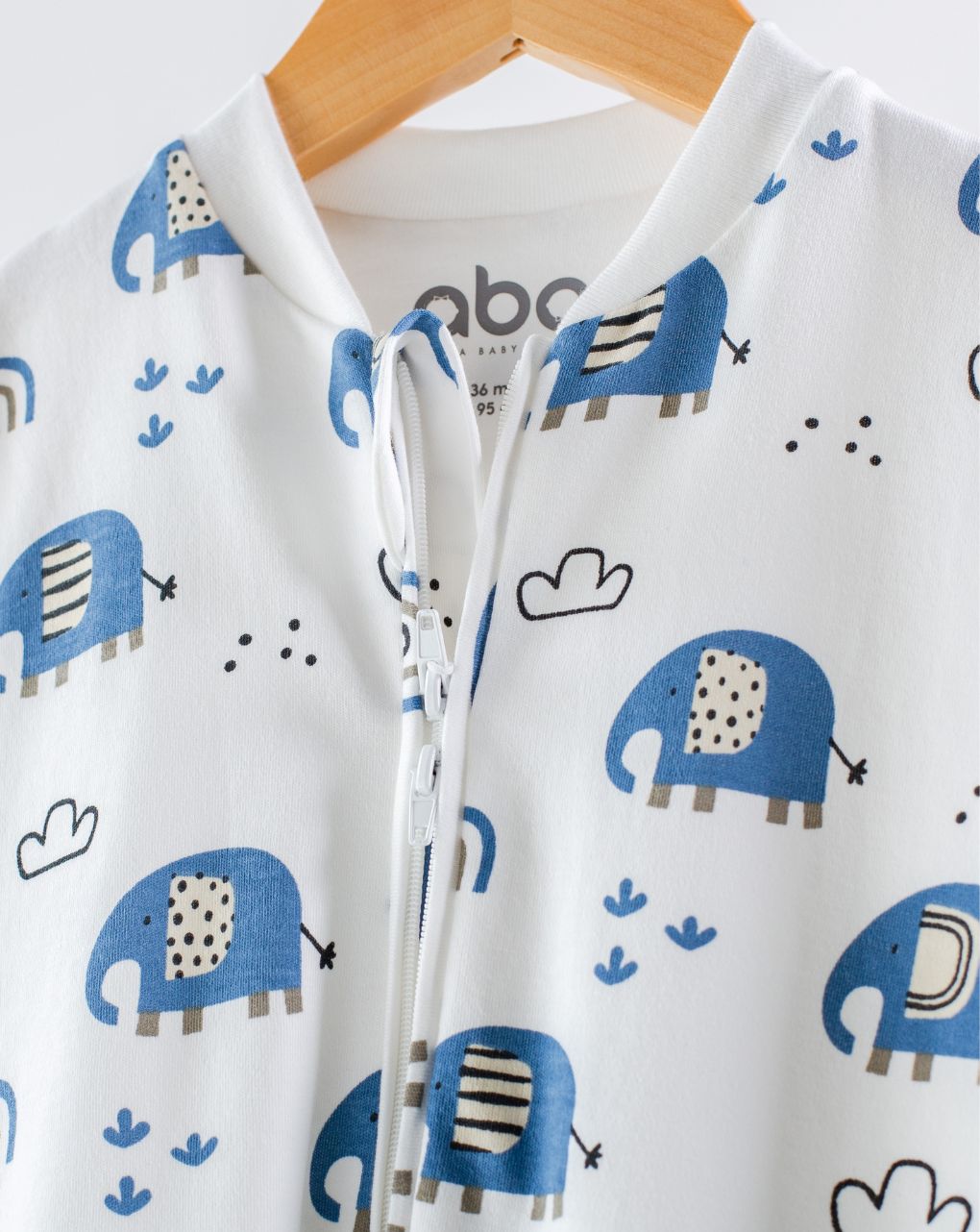 Abo φθινοπωρινός/ανοιξιάτικος υπνόσακος classic elephants 0.5 tog 31100905 - ABO