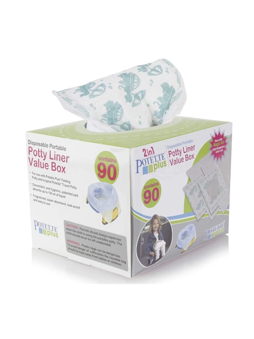 Potette plus ανταλλακτικές σακούλες ρολό 90τμχ 56090 - Potette Plus