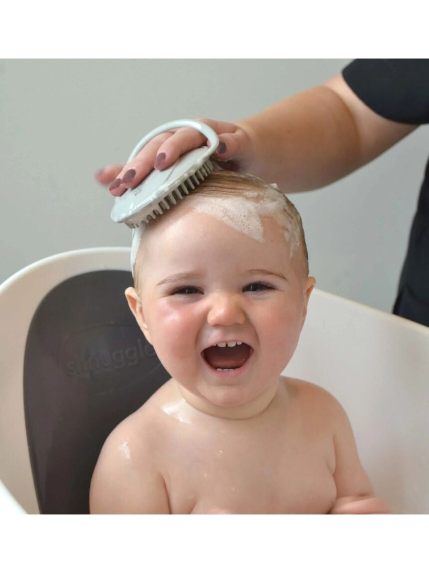 Shnuggle βρεφική βούρτσα μπάνιου σιλικόνης eucalyplus - SHNUGGLE