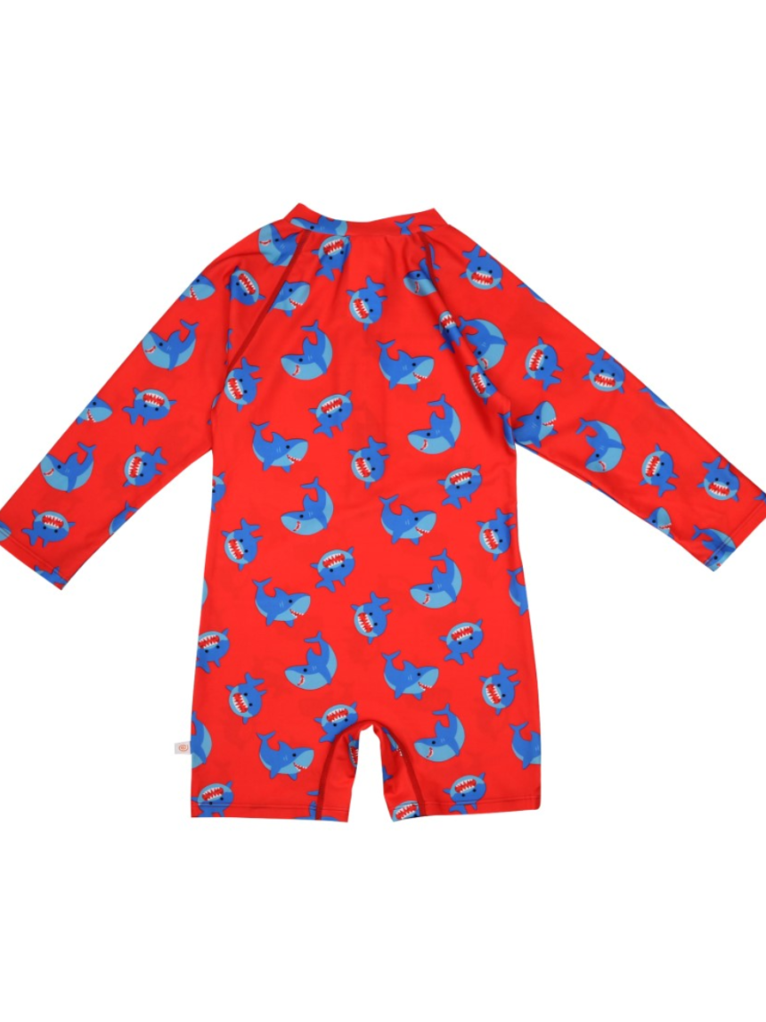 Zoocchini surf suit upf50 sherman the shark 6 μηνών - 4 ετών zoo12419 - Zoocchini